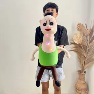 BONEKA HAMUD HABIBI 65CM PAKAI LAMPU LED KARAKTER HANTU LUCU MAINAN ANAK DENGAN DESAIN VIRAL DAN LAMPU LED MENARIK