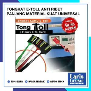 Tongkat Tol / Tongkat E-Toll GTO Emoney Kuat HIGH QUALITY Hitam Laris Grosir Surabaya