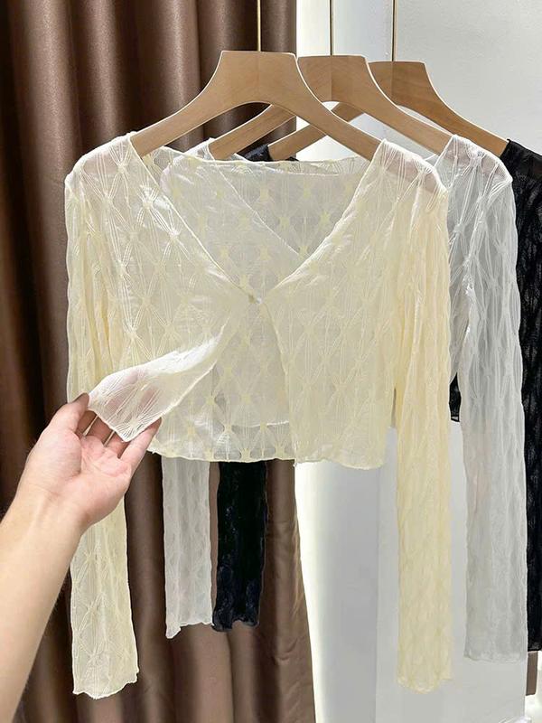 Áo cardigan mỏng khoác ngoài co dãn nhẹ đính cúc Ha26 Haluu Store thích hợp cho nữ