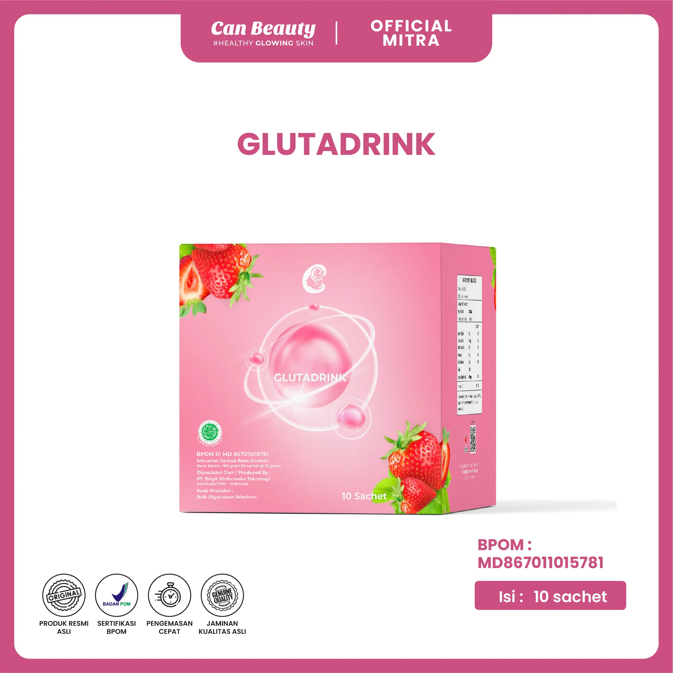 CAN BEAUTY GLUTADRINK [FREE GIFT]