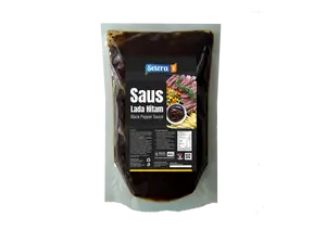 Selera1, Saus Lada Hitam - 500g