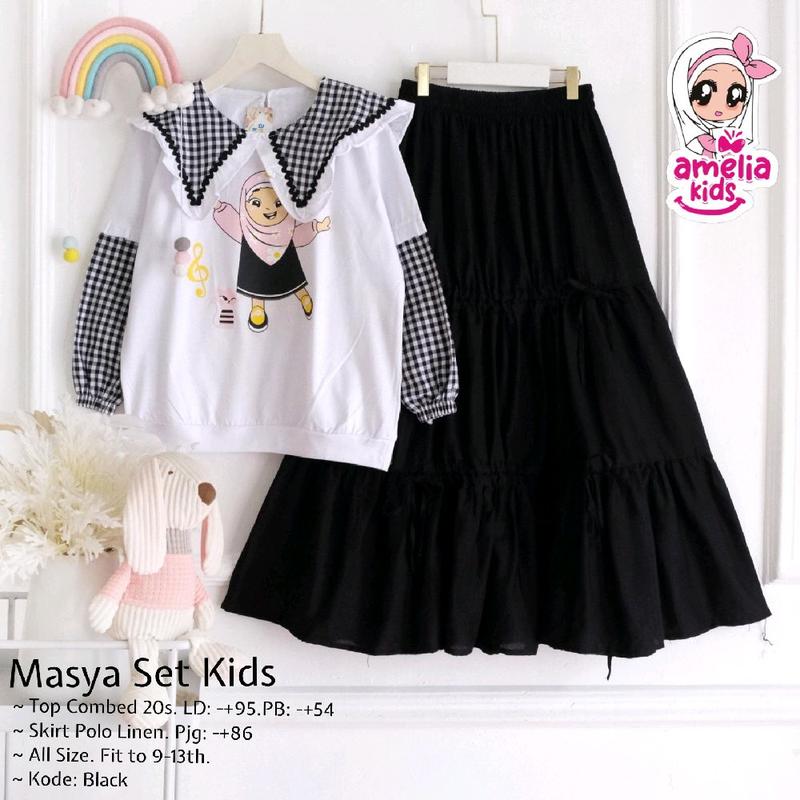 Masya Setelan Baju Anak Remaja Bestseller by Amelia Fashion 4
