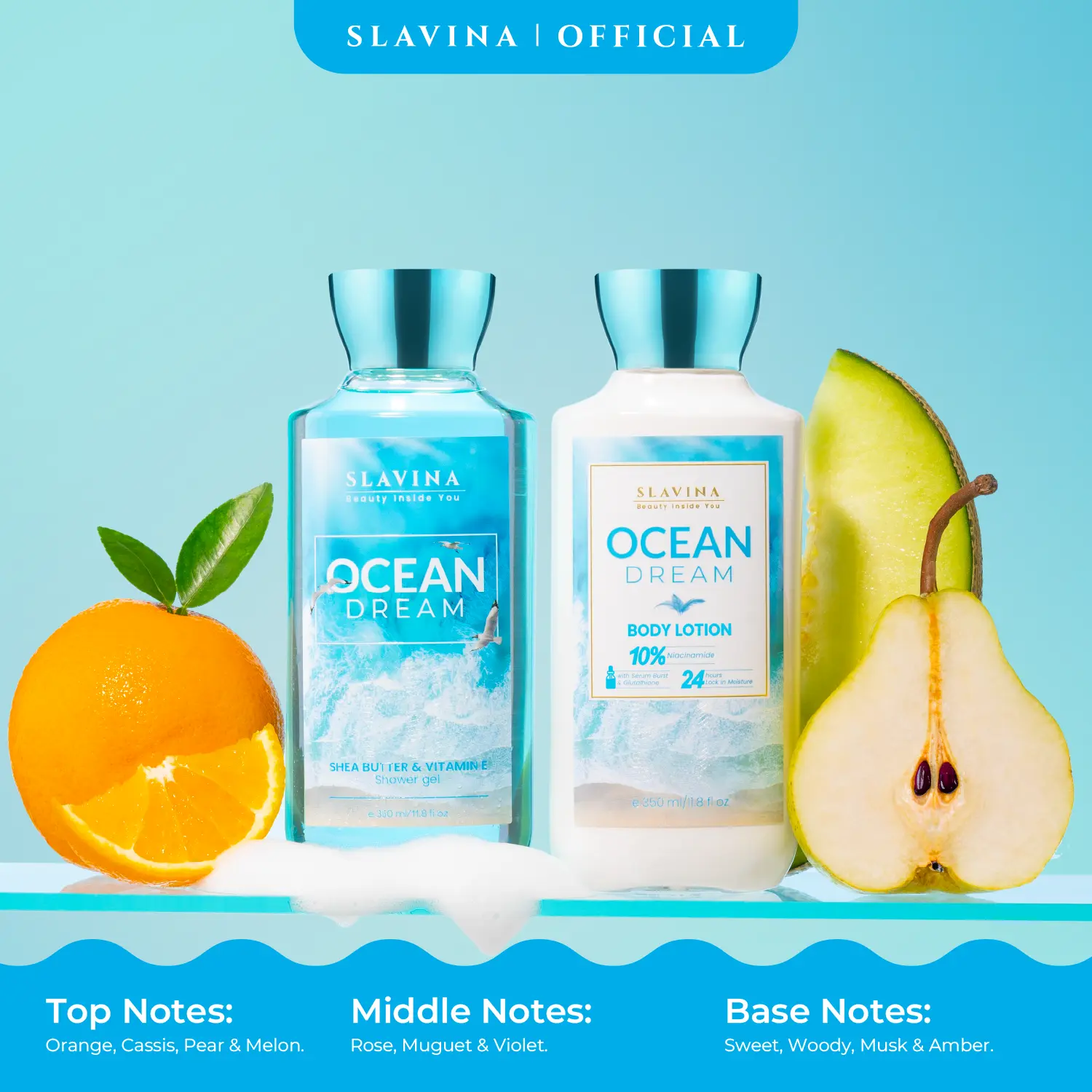 Body Lotion + Shower Gel Ocean Dream