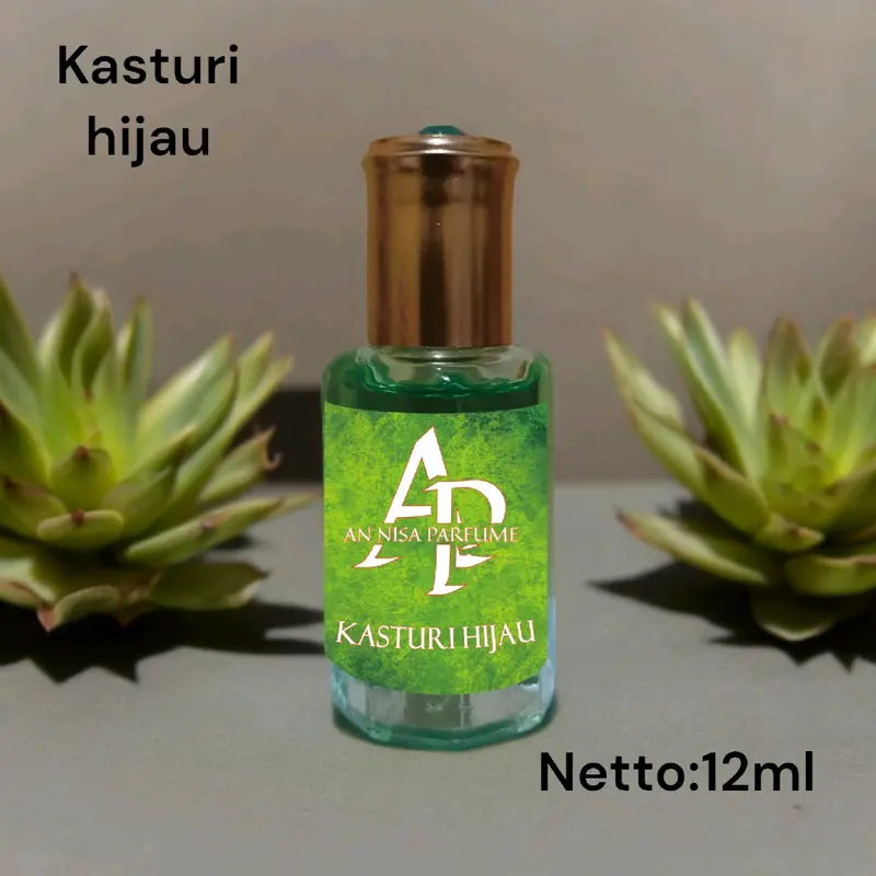 Minyak Wardah Wardatul Khalij Al Khaliji Kasturi hijau roll on 12ml Perfume Wangi minyak   asli 0