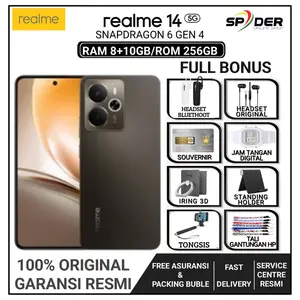 REALME 14 & RELAME 14T 5G RAM 8+10GB / ROM 128GB & 256GB GARANSI RESMI INDONESIA