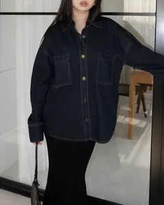 Gracias Label - Carra Oversized Denim Jacket - Atasan Wanita