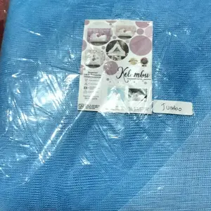 Kelambu Kotak Persegi Empat Jumbo Poni Putih (200x200x200) Axcoll Kain King Ranjang kelambu  200x200