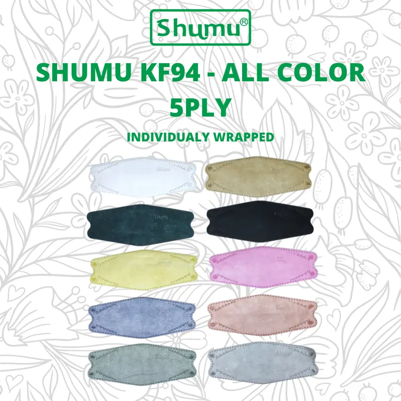 SHUMU KF94 INDIVIDUALLY WRAPPED - 5 PLY - ISI 10 - ORIGINAL 2