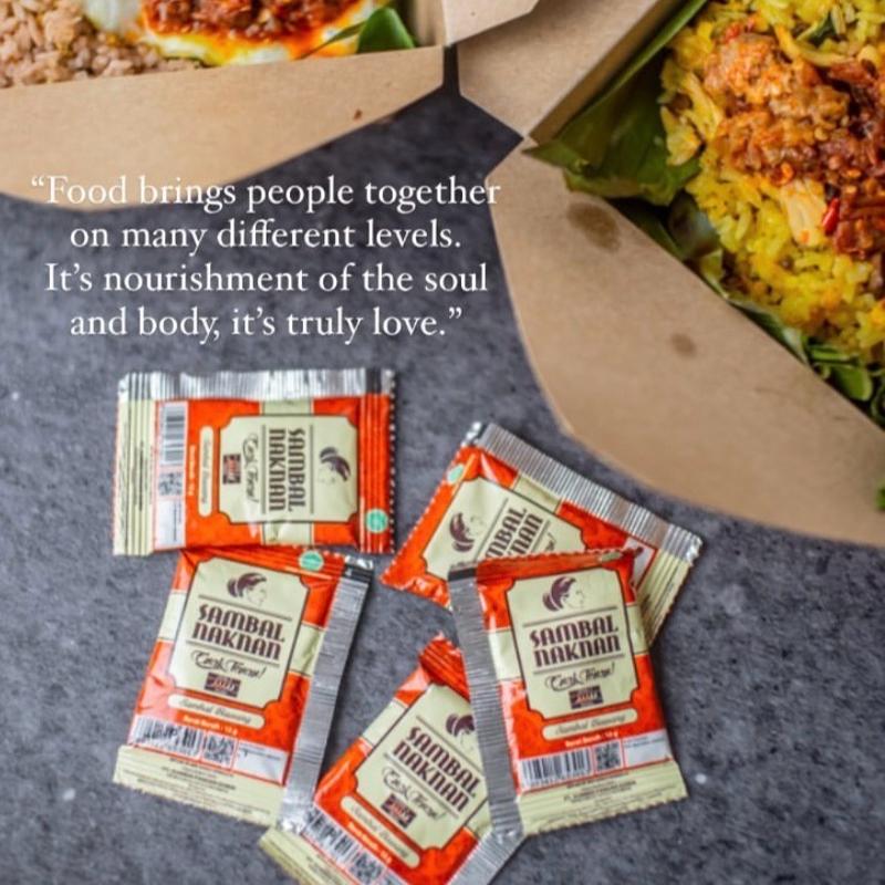 Daily Food.id •►  Bawang Naknan Level 3  Sachet @12gr (1 Pack isi 50 Pcs) • Praktis Masakan Instan sambal kemasan 6