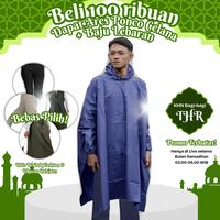 Gambar Jas hujan ARES ponco celana premium pria dan wanita harga murah Biru Merah - Hitam dari KHN Store Kab. Sumedang 4 Tokopedia