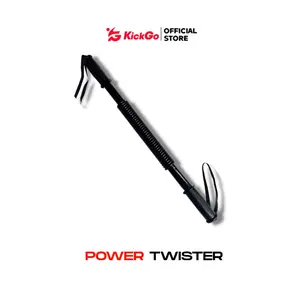 KickGo Power Twister 20kg 30kg 40kg 50kg 60kg 70kg 80kg 90kg 100kg Bender Alat Pembentuk Penguat Otot Lengan Bahu Tangan dan Dada