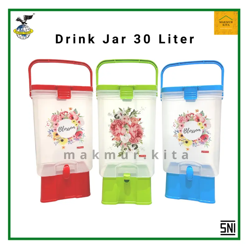 Dispenser Air Minum 21 30 Liter Plastik Drink Jar Barcelona Global Eagle 3