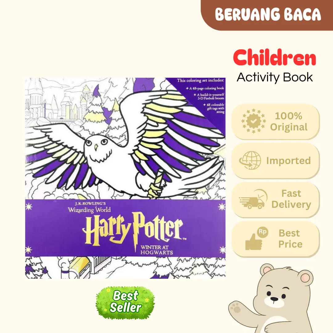 HARRY POTTER: WINTER AT HOGWARTS: A MAGICAL COLORING SET