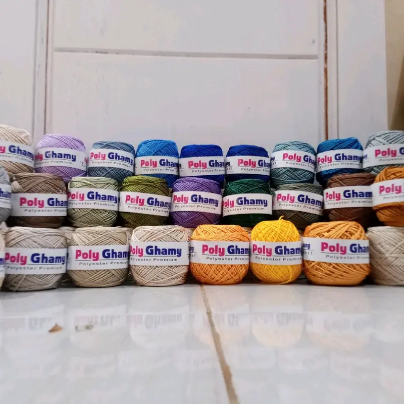 Benang Rajut Polyester - Poly Ghamy Premium 2