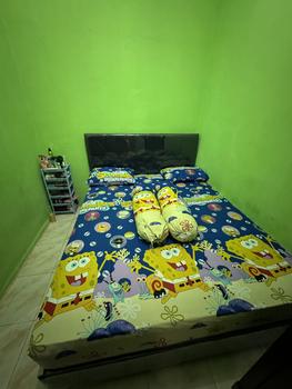 Product Review of SEPRAI HOME MADE BEST SELLER MOTIF SPONGEBOB KING SIZE BISA DI CUCI KARTUN KEROPI UK 120 160 180 200 Katun from P**i s**s 2
