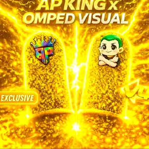 Ap King Ori V4 X Omped Visual Sarung Jempol Gaming Premium Super Responsif Anti Keringat Kualitas Terbaik