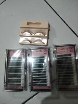 Product Review of CANDY EYELASH BULU MATA DD - CURL RUSSIAN 9MM - 14MM DAN MIX Bulumata Waterproof from N** a**h 🐱** 1