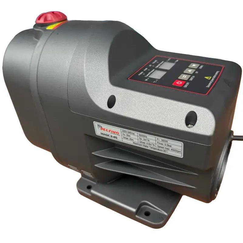    Kháng Nước 2 Cấp Để Ngoài Trời    Máy Bơm Biến Tần Delfino Không Tiếng Ồn Điều Chỉnh Áp Lực đa tầng cánh inox Dây Đồng Trục Inox Buồng Bơm Bằng inox 304 Chống Ăn Mòn . 