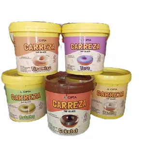 glaze careza dip glaze all varian 1 kg glaze topping donut