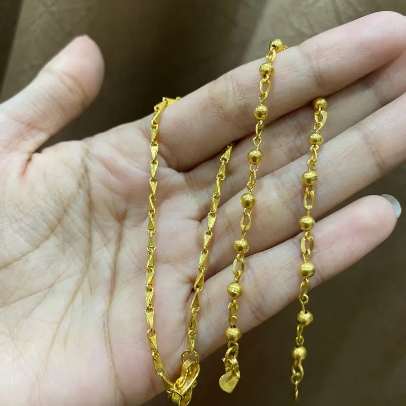 Perhiasan set gelang bola padi md 0
