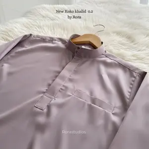 RORA Kemeja Koko Pria Panjang Khalid 0.2