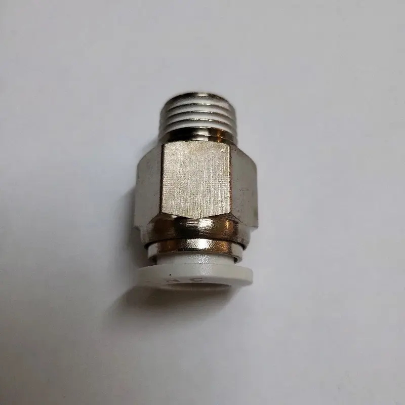 PC10X1/4"/PC10X3/8"/PC10X1/2" FITTING NEPEL LURUS MALE CONNECTOR STNC 4