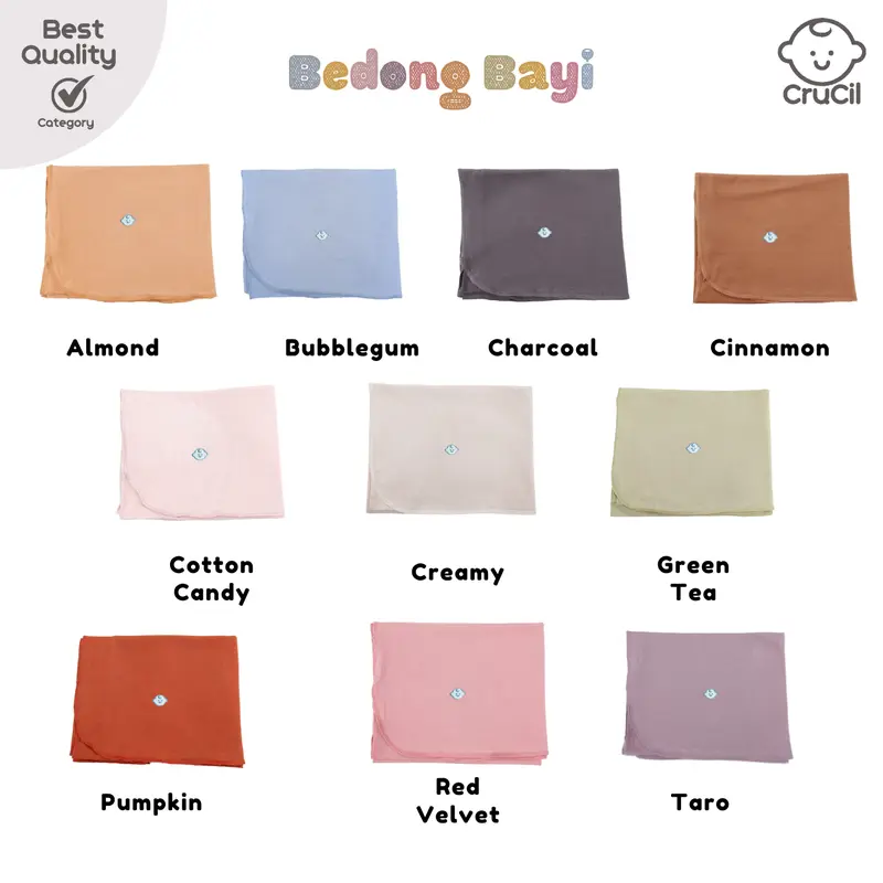 CruCil Bedong Bayi (0m - 3m) - Katun - Laki-laki dan Perempuan Newborn Unisex 1