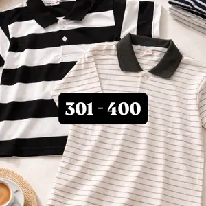 Kaos Kerah Salur Anak Bahan Lembut Adem Nyaman Digunakan Sehari-hari untuk Kegiatan Sehari-hari