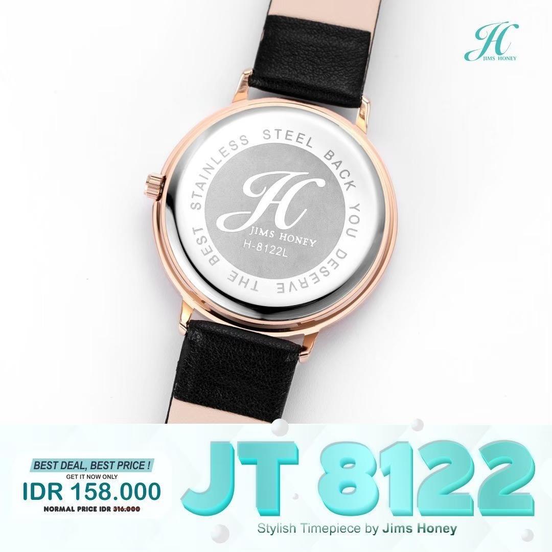 JIMS HONEY JAM TANGAN WANITA JT 8122 (FREE BOX + BATERAI)