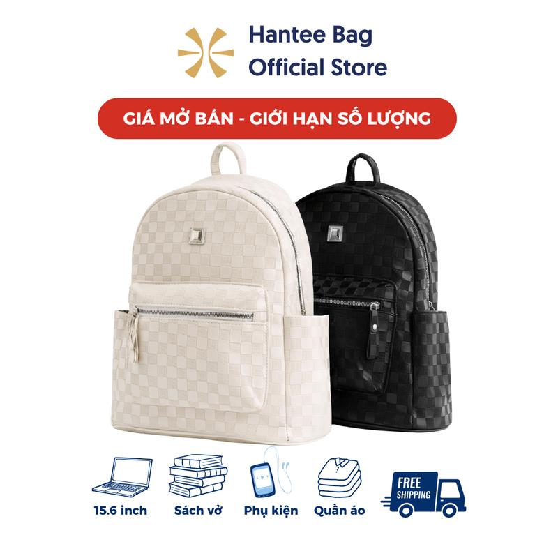 Hantee Bag Balo da nam đi học Đi làm Balo ulzzang thời trang Tích hợp ngăm đựng laptop chống sốc 15,6 inch BL035
