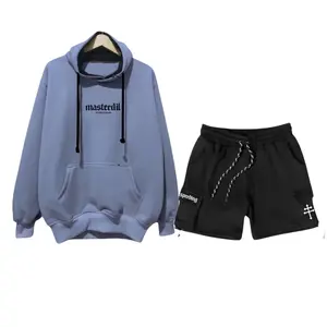 Hoodie Setelan Dan Celana Pendek Pria Wanita Distro Stelan Sweater Celana Cargo Bahan Fleece Brend Bandung Bahan Lembut Tebal Adem Warna Abu Paralon Outfit Skena 1 Set Oversize Unisek Jumbo Terlaris Top No 1 Dibandung 2025 Polos Katun Hitam Unisex