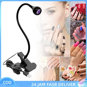 Senter UV 365nm Pet Urine Detector Ultraviolet Flashlight USB Rechargeable LED Mini UV Light For Fungus Detection Money Checker