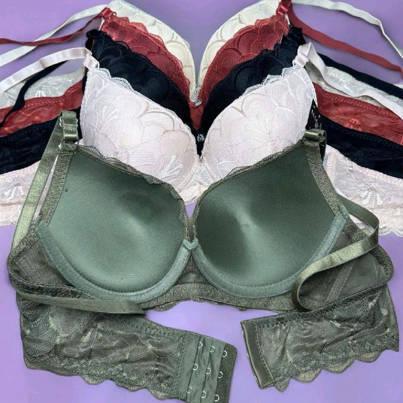 combo 1 đến 3 áo ngực nữ . áo lót nữ có gọng mút mỏng 0.5cm phối ren cao cấp fom to Bản lưng 3 móc cài ( mã 735 )