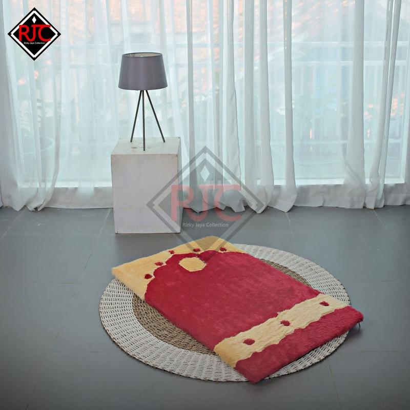 Sejadah busa tebal ukuran 110x65x4 cm Sajadah Lembut 4
