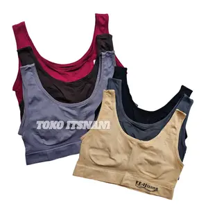 Miniset Anak Remaja Perempuan FF Huang Bahan Rajut Elastis Isi 3pcs | Minibra Lembut ABG