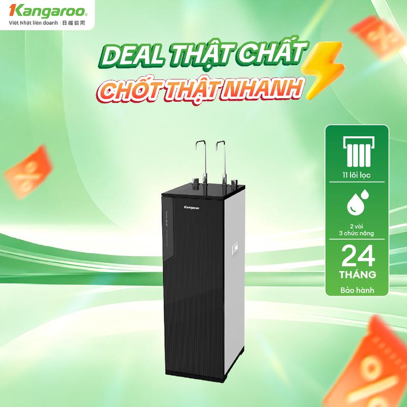 KG10A88 Máy lọc nước Kangaroo Infinity nóng lạnh - 11 lõi lọc