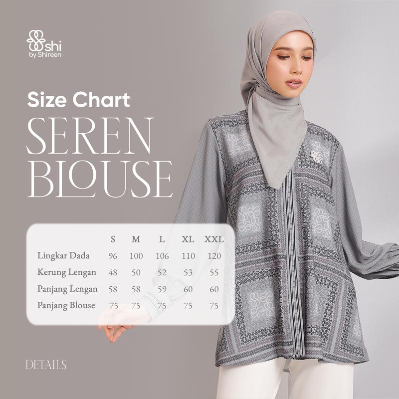 Product Introduction of Seren Blouse Details SHI by Shireen Sungkar 0