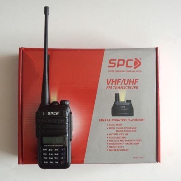 Gambar Walkie talkie Dual Band HT SPC SH20 1800mAh dari harcokomputer Kota Administrasi Jakarta Pusat Tokopedia