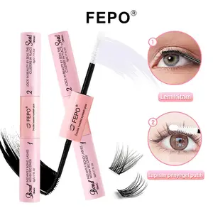 2-in-1 Lem Bulu Mata , tahan air, waterproof, maskara, pembersih bulu mata COD