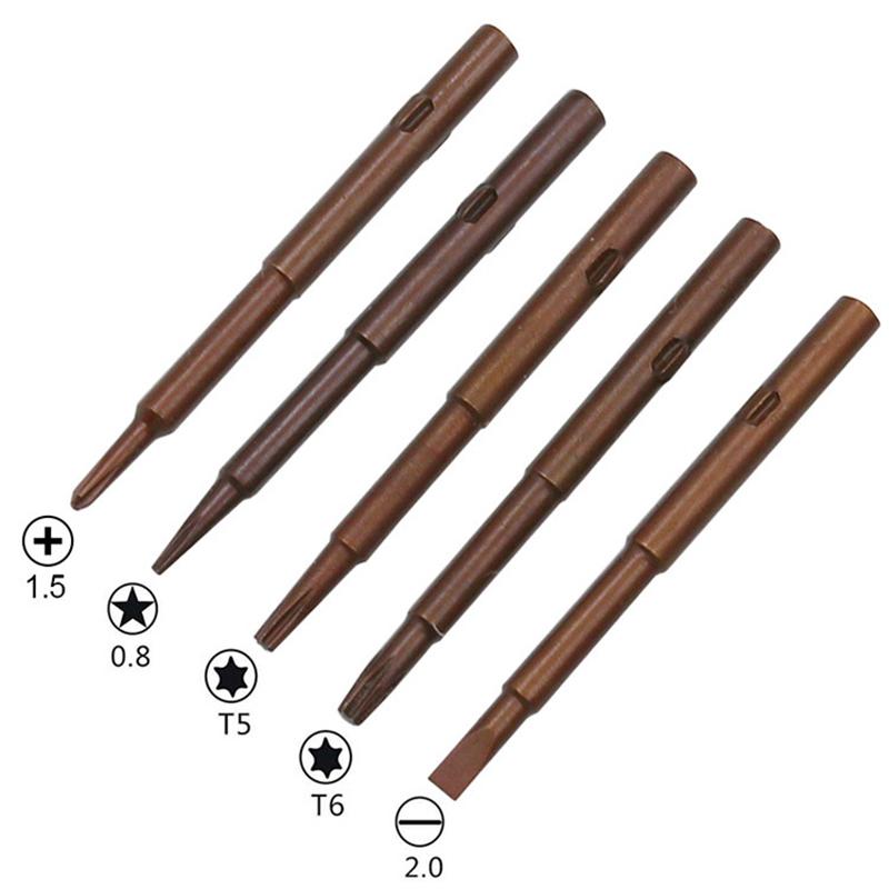 Product Introduction of 6 in 1 Multi-Function Screwdriver Set Mobile Phone Watch Glasses Disassembly Tool Notebook Repair Tools Repair Accessory 65