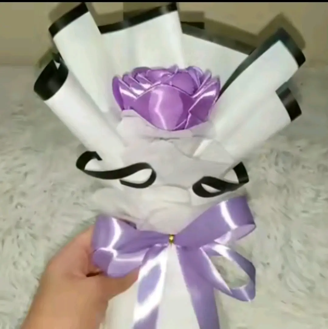 buket pita sateen 1 tangkai