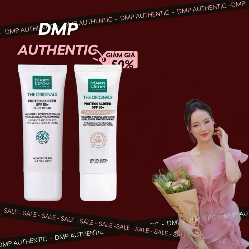 [Công ty] Kem Chống Nắng MartiDerm The Originals Proteos Screen SPF50+ Fluid Cream (40ml)