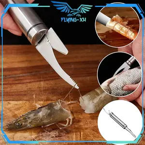 Alat Pengupas Kulit Udang Stainless 304 Pisau Pengupas Udang Alat Pengupas Udang Pisau Pembersih Udang