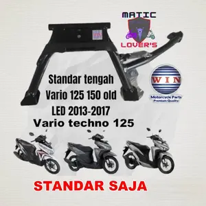 Standar tengah Standar 2 Vario techno 125 KZR -125 150 fi led k59 Vario 125 150 led new k59j vario 125 new Gen 2 k2v Merk win