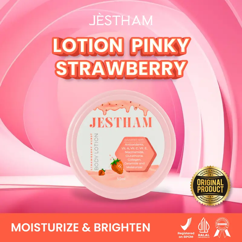 Jestham Lotion Strawberry Pinky 50ml 0