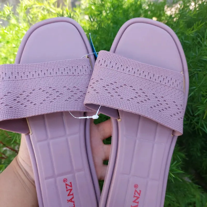 sandal slop wanita GLANZ impor 37-41 Jelly Karet Shoes Perempuan 2