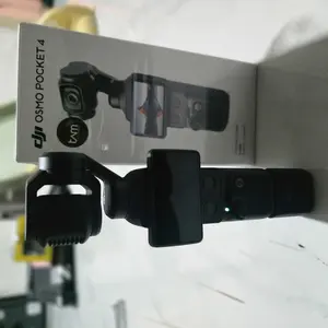 DJI Osmo Pocket 4 - Pocket Camera | 1″ CMOS & 4K/240fps|107GB Built-In Storage