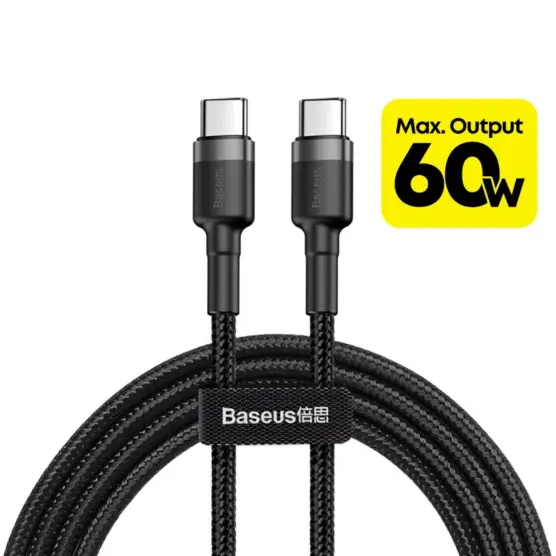 GreyBlack - C to C 60W 2M