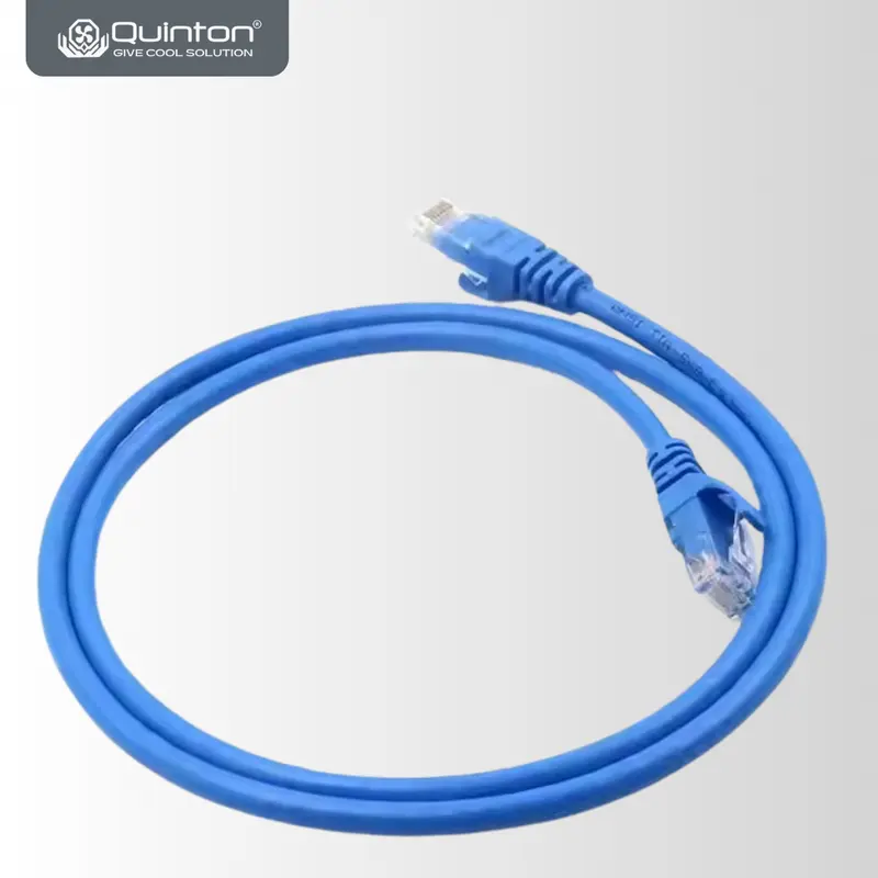 QUINTON Kabel Lan RJ45 Cat 6 Internet Ethernet Cable for Laptop PC Computer Plastic Komputer 5