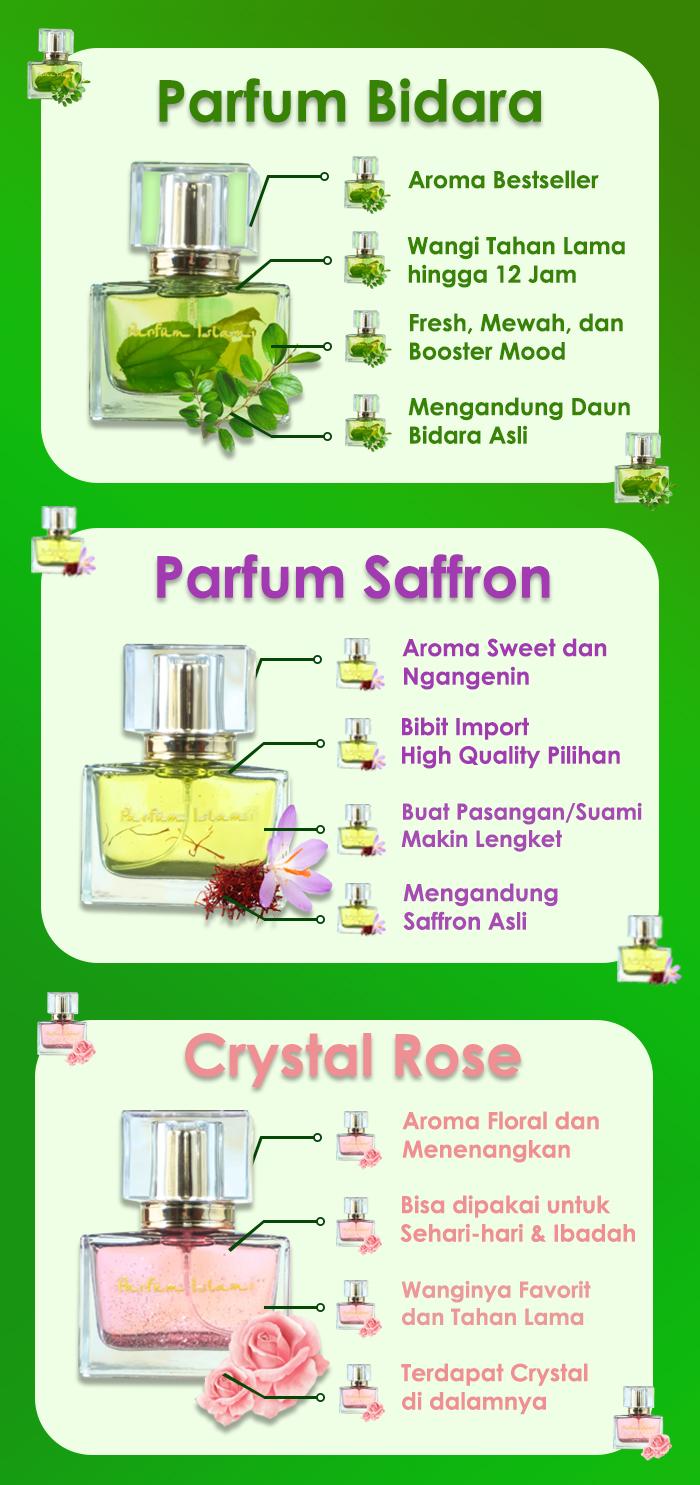 Product Introduction of PARFUM ISLAMI BIDARA by Oki Setiana Dewi Perfume Wanita yang memiliki Harum, Mewah, Tahan Lama, Terwangi dan Favorit yang langsung diracik oleh Ahlinya 6